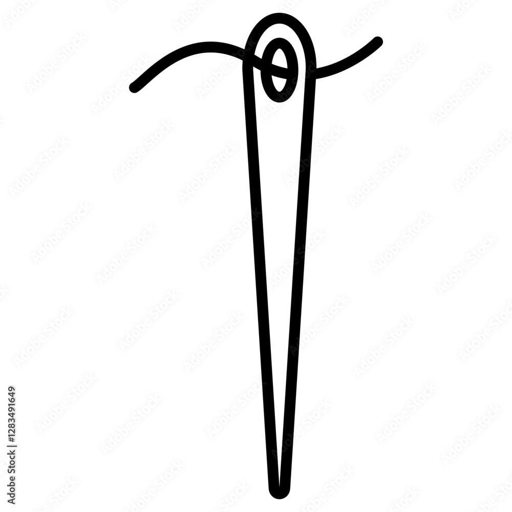 바늘과 실 아이콘