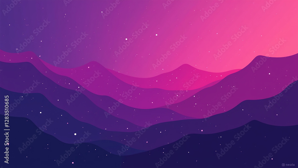 Fototapeta premium colorful abstract image features vibrant purple hues artistic