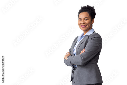 Obraz na płótnie Self-assured African American leader ready to take charge