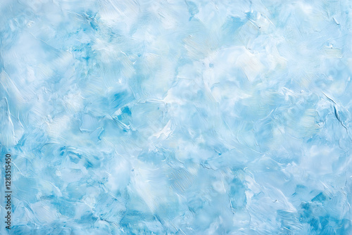 Wallpaper Mural Serene sky blue background with soft cloud like texture, creating calming atmosphere. Ideal for backgrounds, wallpapers, or artistic projects Torontodigital.ca