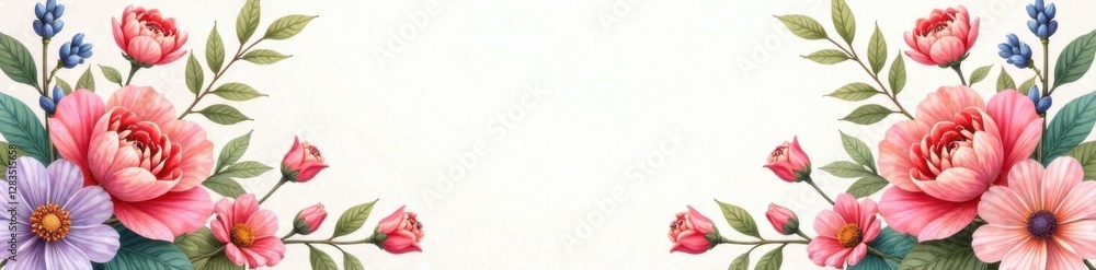 custom made wallpaper toronto digitalFloral wreath illustrations, floral wreaths, illustrations, botanical