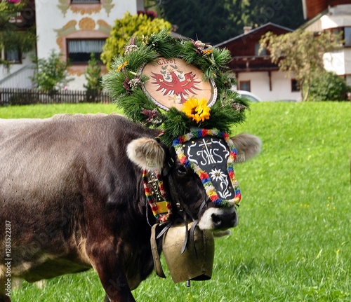 Almabtrieb in Milders-Stubaital