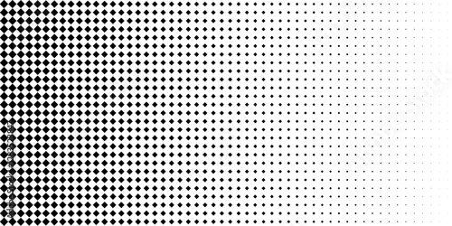 Primitive diamond pixel matrix cyber pattern. Square dot disperse background. Liquid blob cube vector fade. Abstract geometric halftone gradient. Lattice grid connect texture. Digital geo shape design