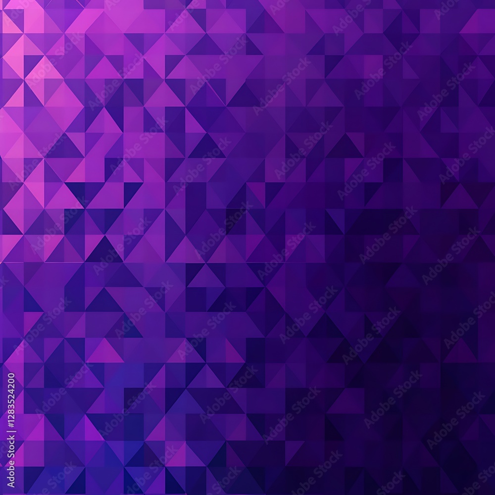 Fototapeta premium Vibrant Purple Triangle Gradient Background Design