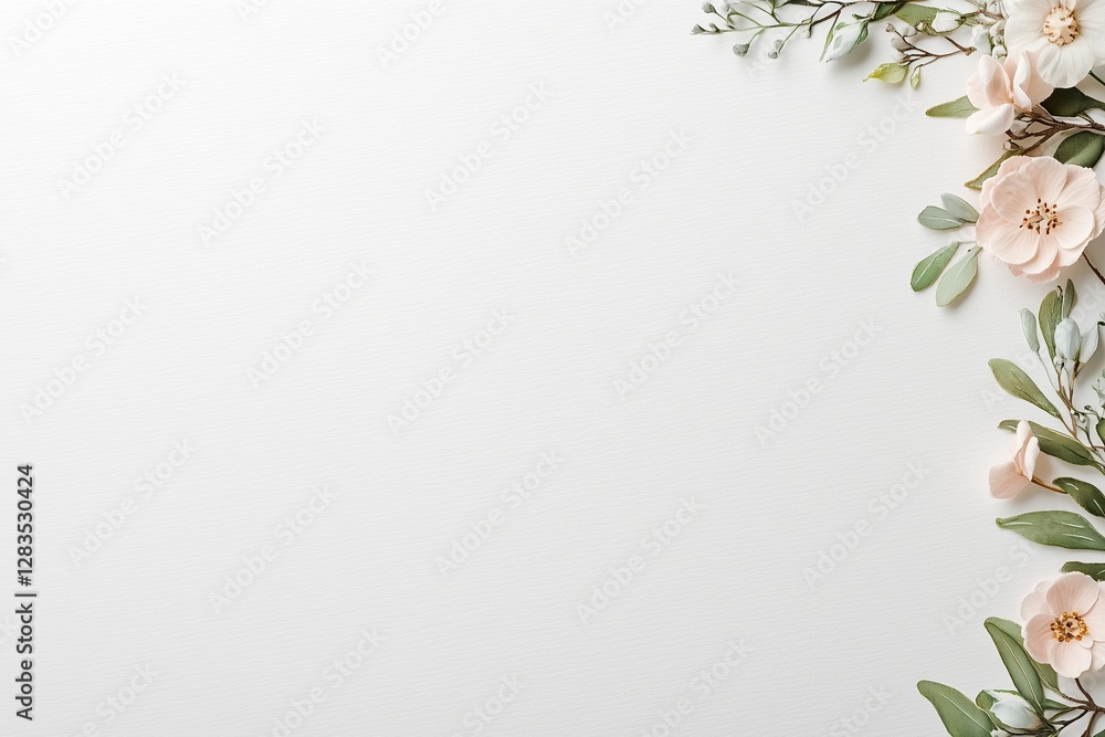 Eleganter Blumenhintergrund mit minimalistischem Design
Eleganter Blumenhintergrund mit minimalistischem Design