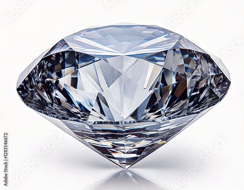Diamond isolated on white background