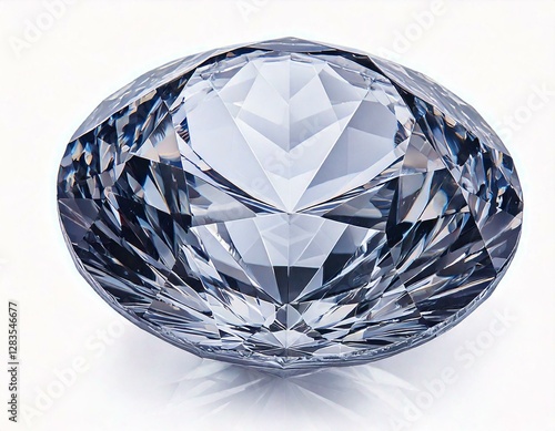 Diamond isolated on white background