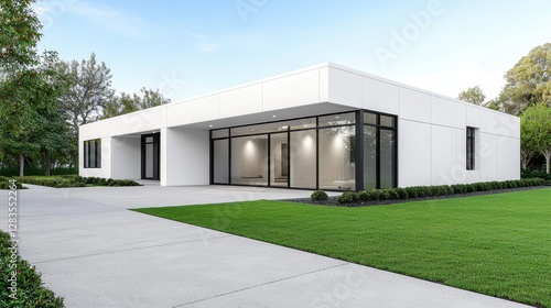 Wallpaper Mural Modern Minimalist House Exterior Design Torontodigital.ca