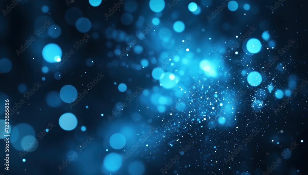 blue abstract background with bokeh lights blue abstract background with bokeh lights