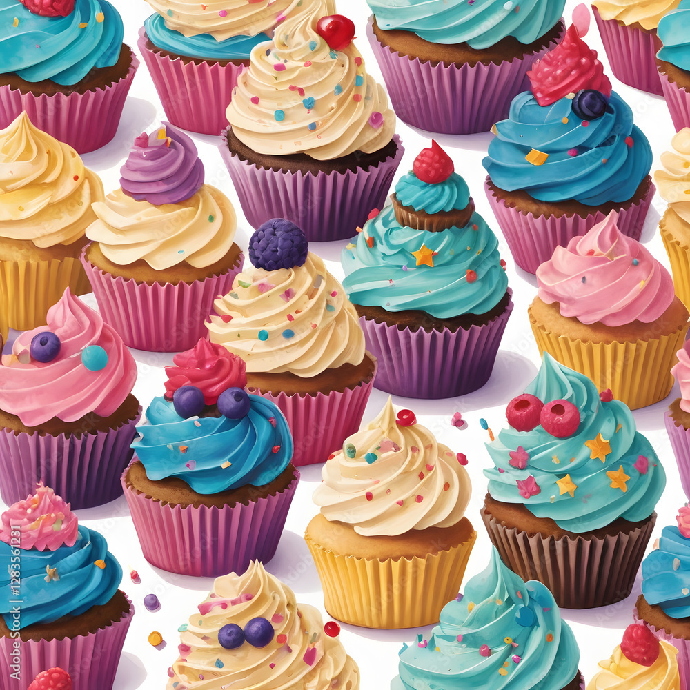 AI-generated cake and dessert illustrations T220268C36 AI-generated cake and dessert illustrations T220268C36