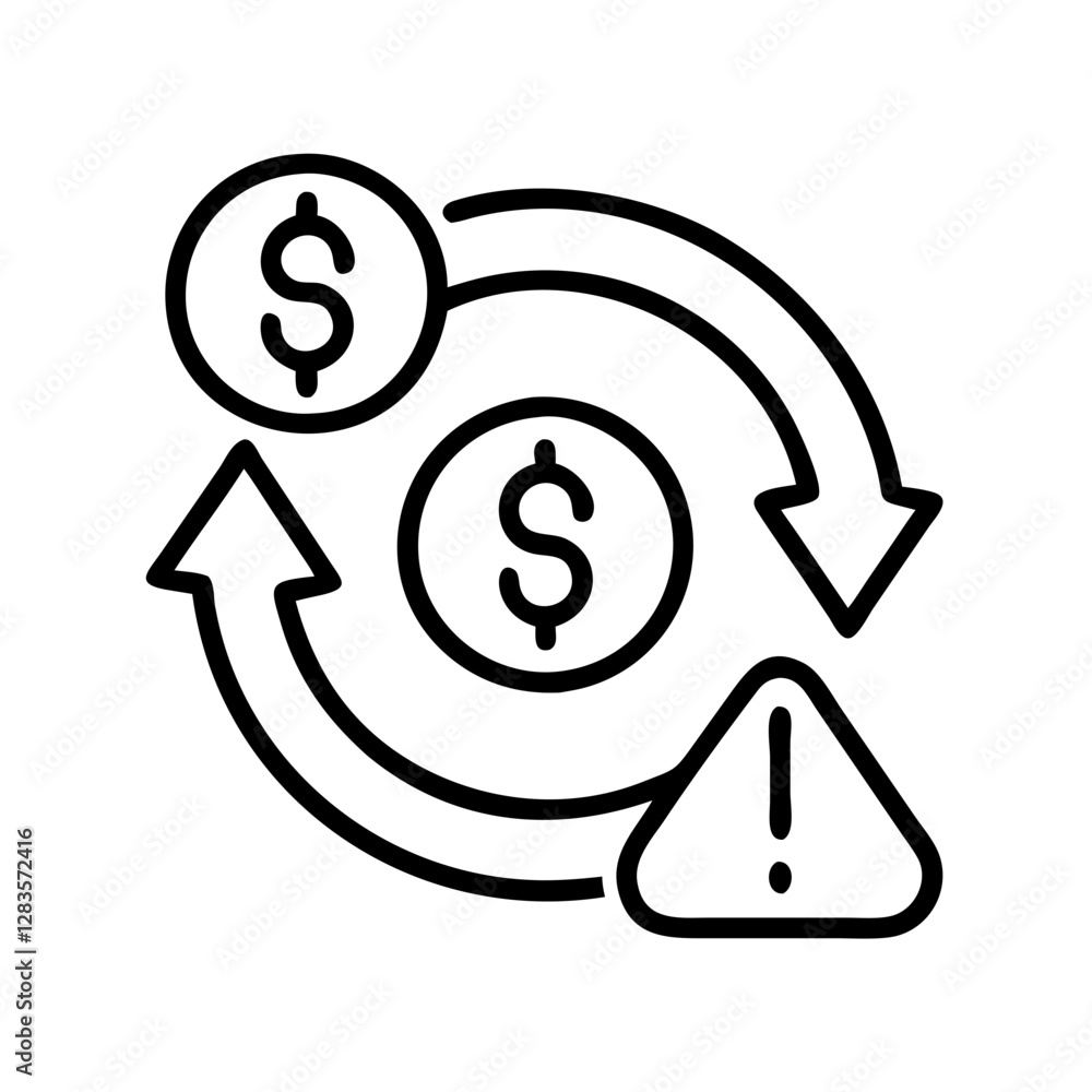 contingency reserve icon, contingency reserve line art - simple line art of contingency reserve, perfect for contingency reserve logos and icons contingency reserve icon, contingency reserve line art - simple line art of contingency reserve, perfect for contingency reserve logos and icons