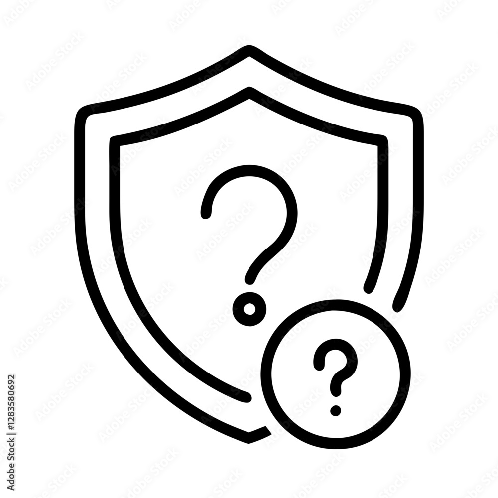 question mark in shield security inquiry icon, question mark in shield security inquiry vector, question mark in shield security inquiry icon, question mark in shield security inquiry vector,