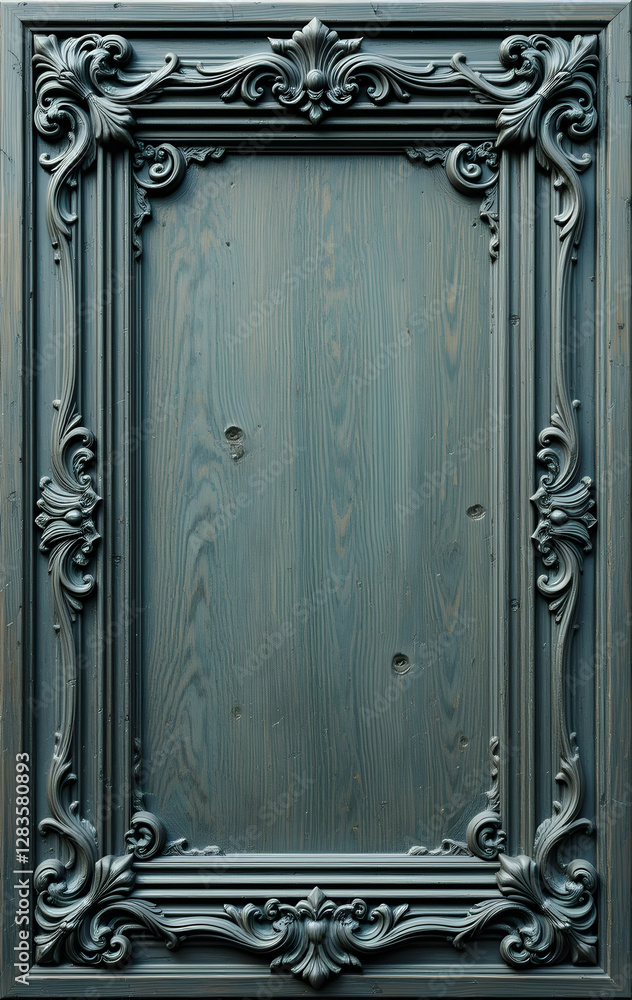 wooden frame border design AI Generated wooden frame border design AI Generated