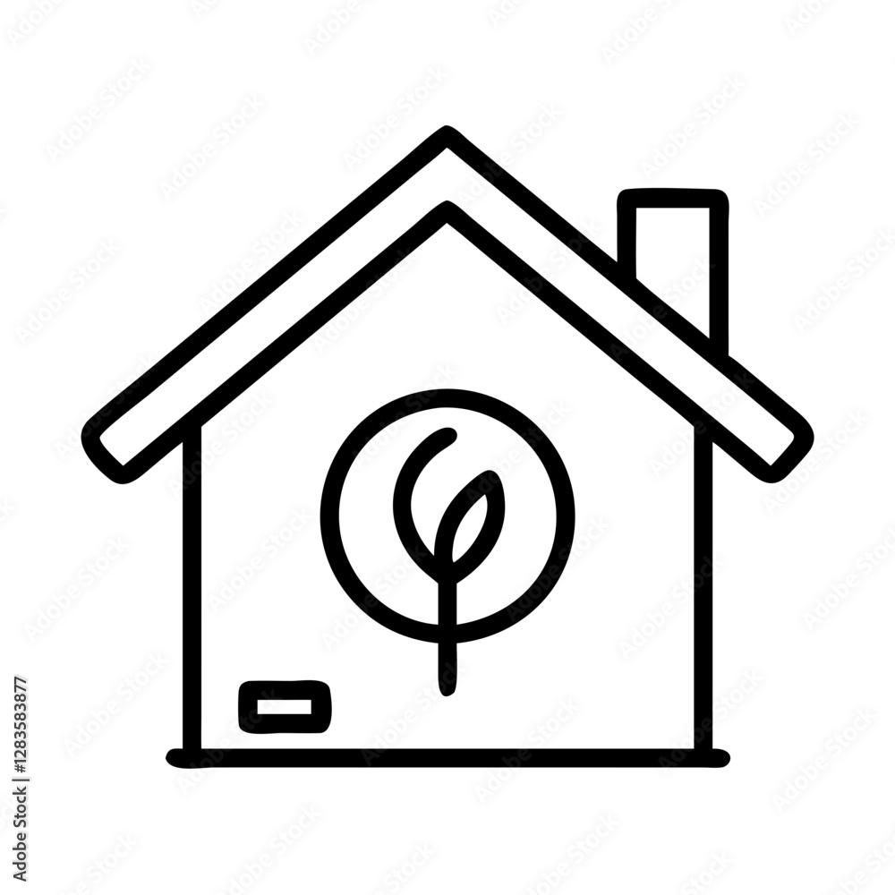 net zero home icon, net zero home line art - simple line art of net zero home, perfect for net zero home logos and icons net zero home icon, net zero home line art - simple line art of net zero home, perfect for net zero home logos and icons