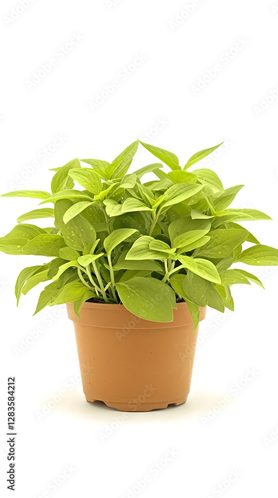 Flowers in a pot display vibrant blooms and lush foliage Flowers in a pot display vibrant blooms and lush foliage