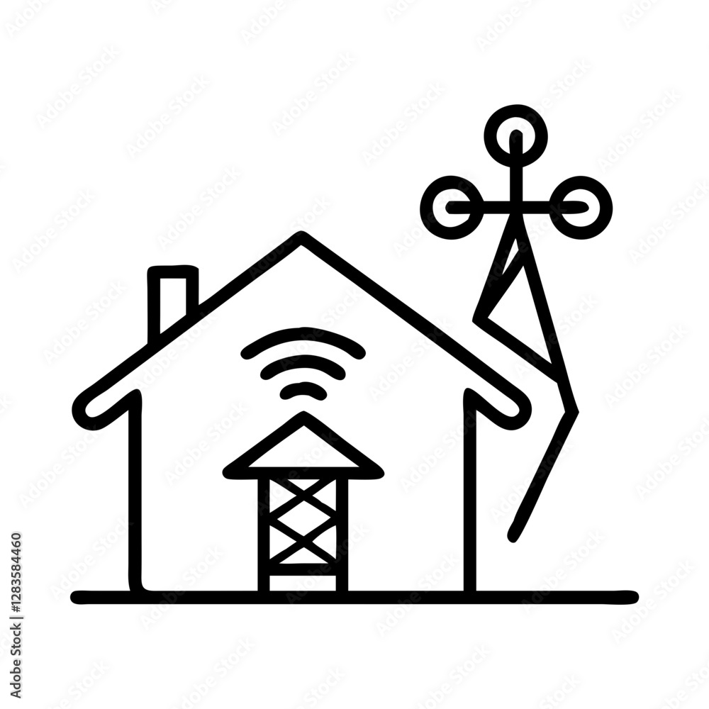 smart energy grid icon, smart energy grid line art - simple line art of smart energy grid, perfect for smart energy grid logos and icons smart energy grid icon, smart energy grid line art - simple line art of smart energy grid, perfect for smart energy grid logos and icons