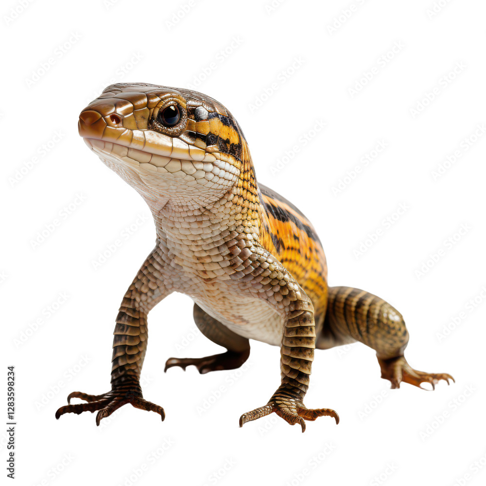 Obraz premium lizard isolated on transparent background