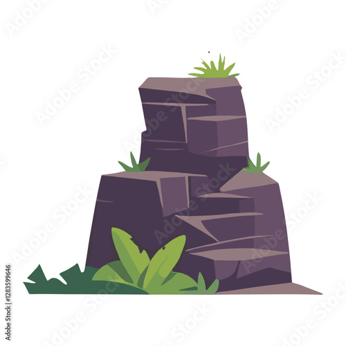 Jungle illustration plants formation vector