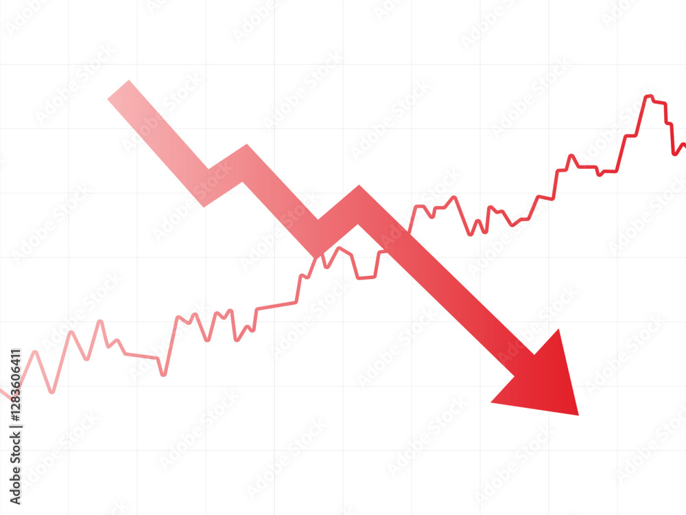 Declining Stock Market Trend Shows Significant Drop Declining Stock Market Trend Shows Significant Drop