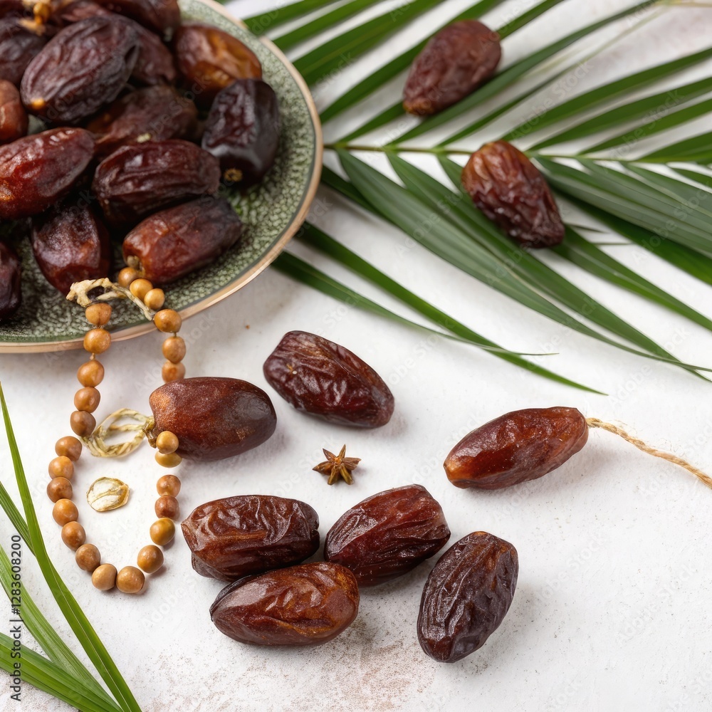 Obraz premium Sweet Dates: Ramadan, Medjool, & More