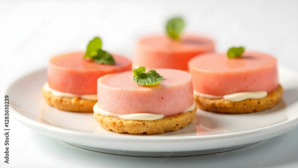Pastel Food Pairings - Delightful Dessert Duo Pastel Food Pairings - Delightful Dessert Duo