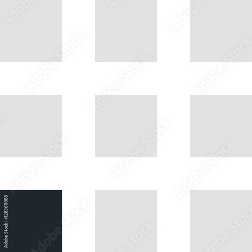 menu flat web icon concept