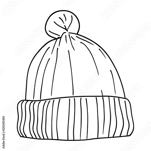 Beanie hat clothing drawing art vector