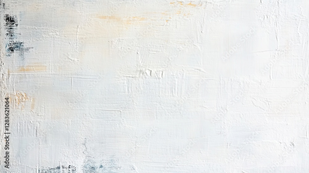 Fototapeta premium Textured White Canvas: An abstract textural image showcasing a rugged white canvas.The delicate interplay of light and shadow amplifies the depth and dimension of the texture.