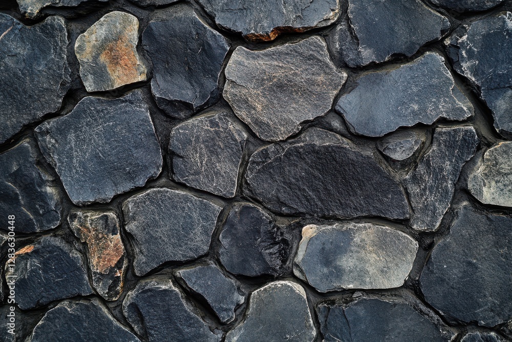 Rugged black stone surface texture for modern design projects, perfect for backgrounds, wallpapers, or artistic applications in contemporary aesthetics and trendy interior decor Rugged black stone surface texture for modern design projects, perfect for backgrounds, wallpapers, or artistic applications in contemporary aesthetics and trendy interior decor