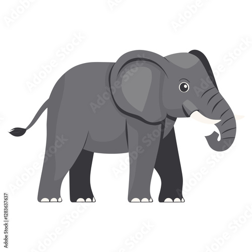 Elephant illustration wildlife animal vector