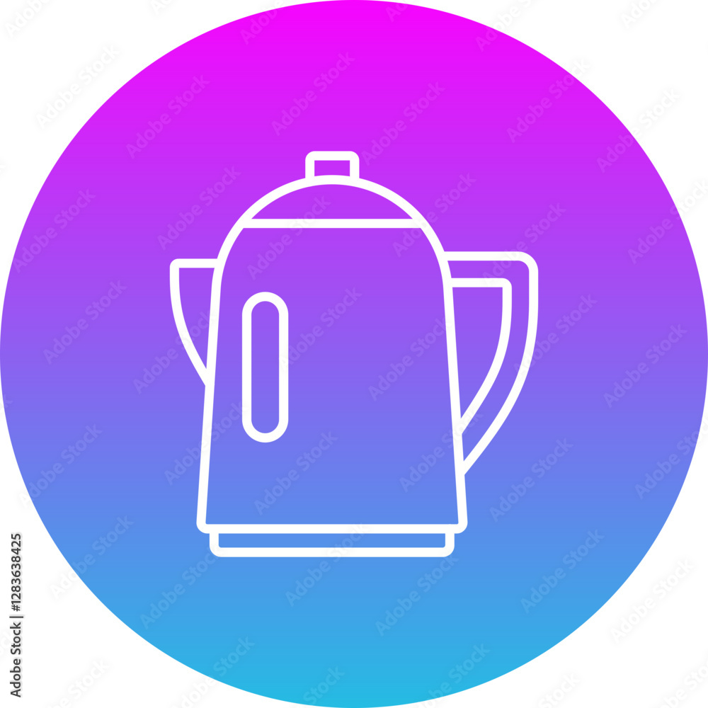Obraz premium Kettle Icon