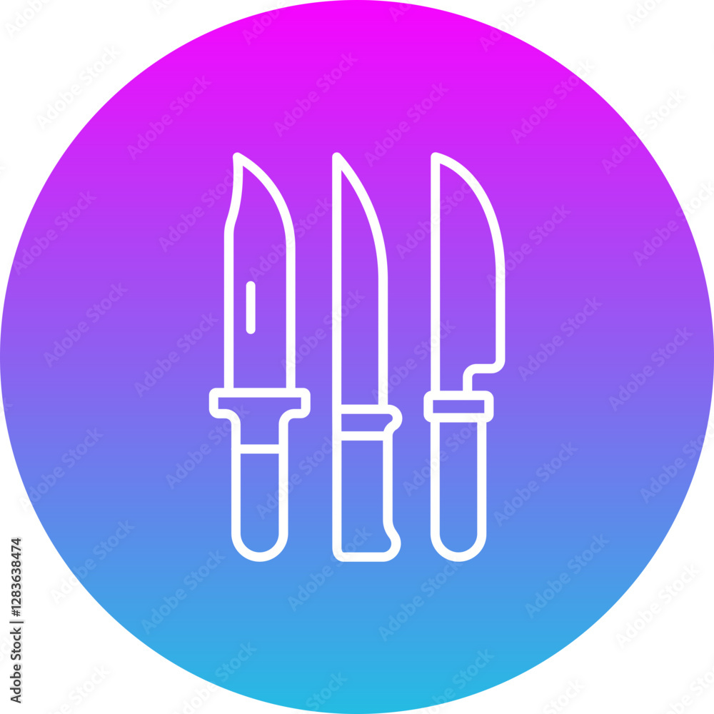 Knives Icon Knives Icon