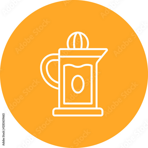 Orange squeezer Icon