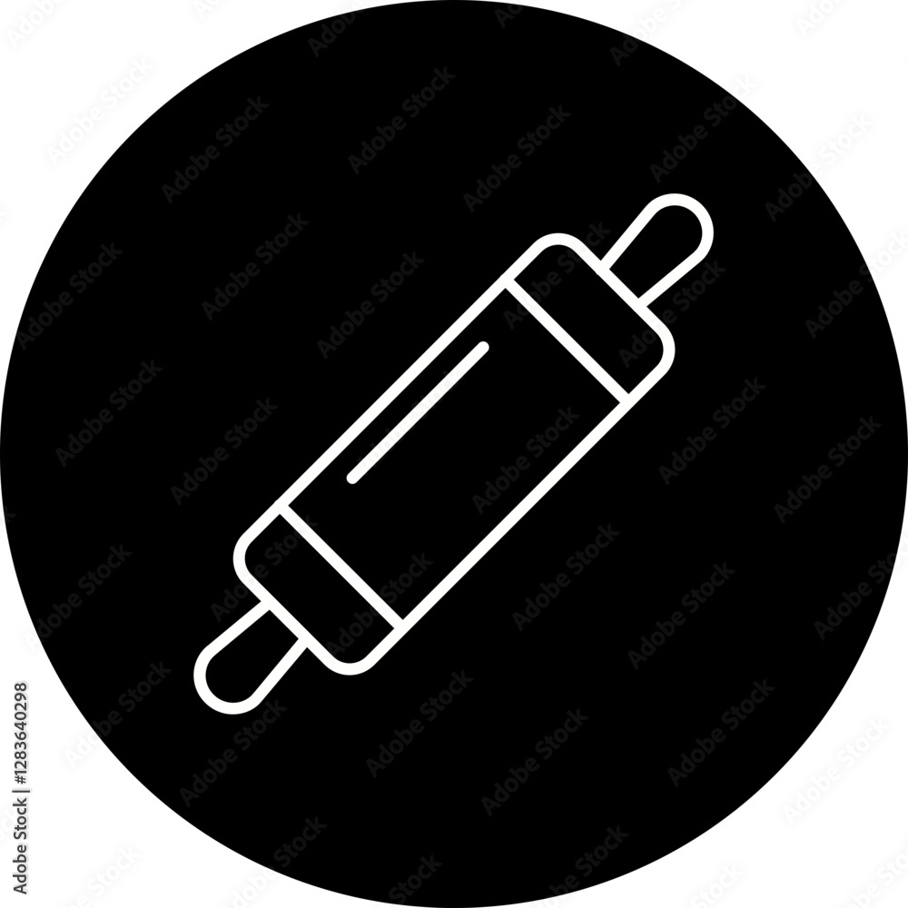 Rolling pin Icon Rolling pin Icon