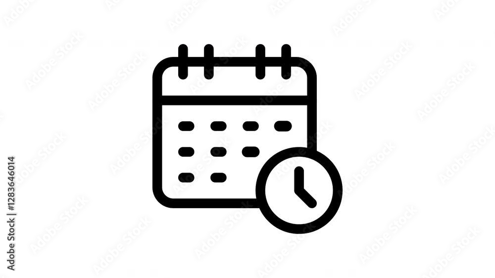 time animated icon time animated icon