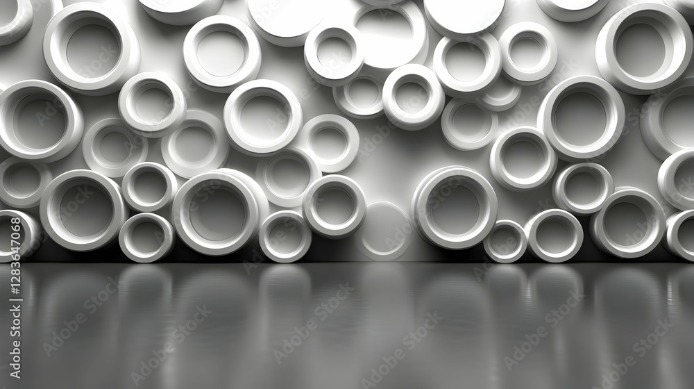 stack of steel pipes stack of steel pipes