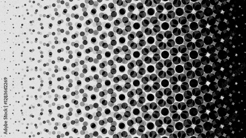 big dots halftone linear gradient background with grainy effect big dots halftone linear gradient background with grainy effect