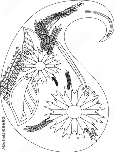 Flowers Coloring Pages For Adultes