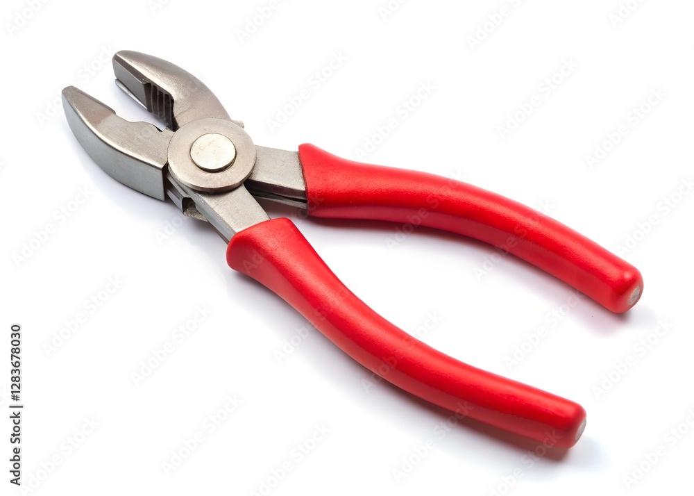 wire cutters isolated on a white background wire cutters isolated on a white background