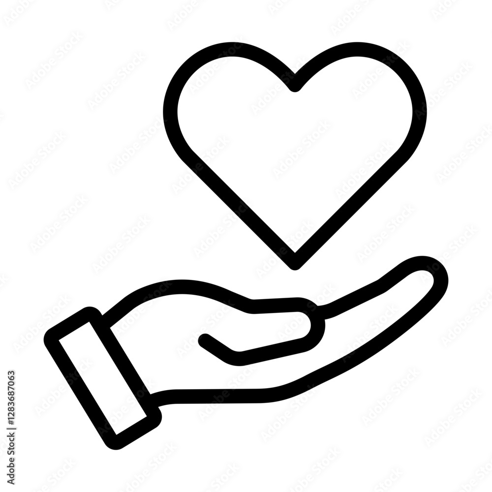 Regard Outline Icon Regard Outline Icon