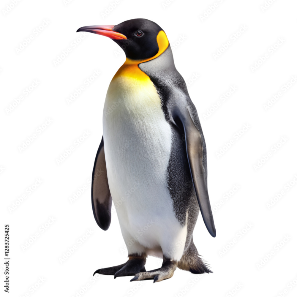 Penguin isolated on transparent background Penguin isolated on transparent background