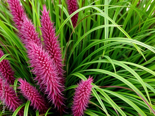 Lush Meadows and Graceful Tussocks: Carex doniana in its Natural Habitat photo