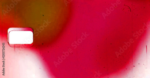 Abstract blurred film texture background with grain, dust and light leak. 