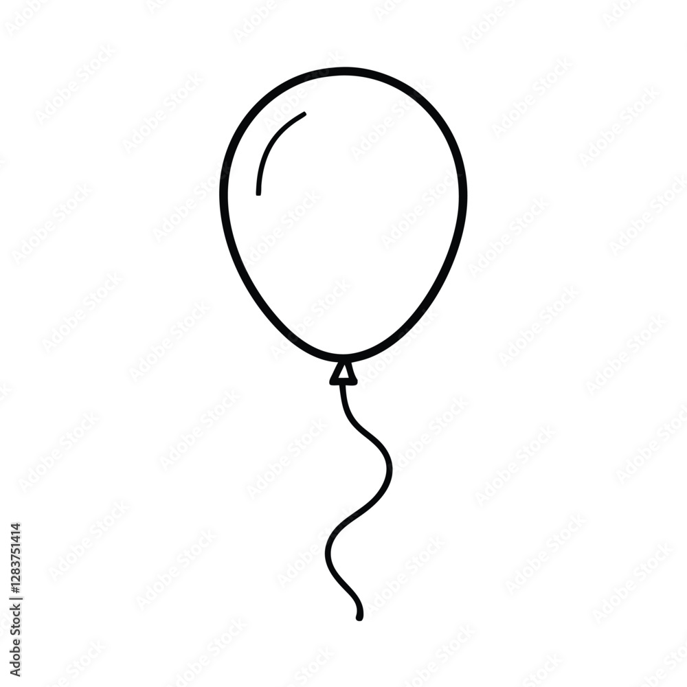 vector illustration of a balloon vector illustration of a balloon