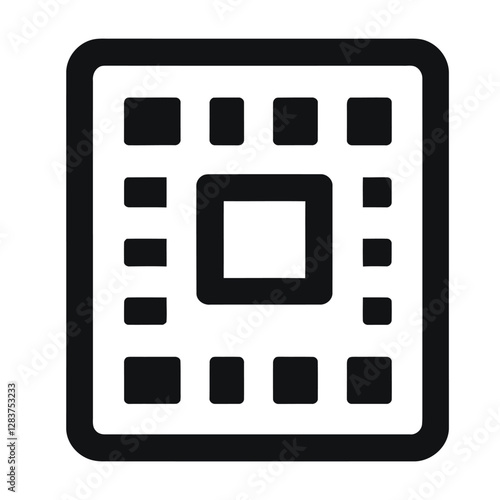 A simple illustration of a graduation cap, symbolizing academic achievement and celebration.
