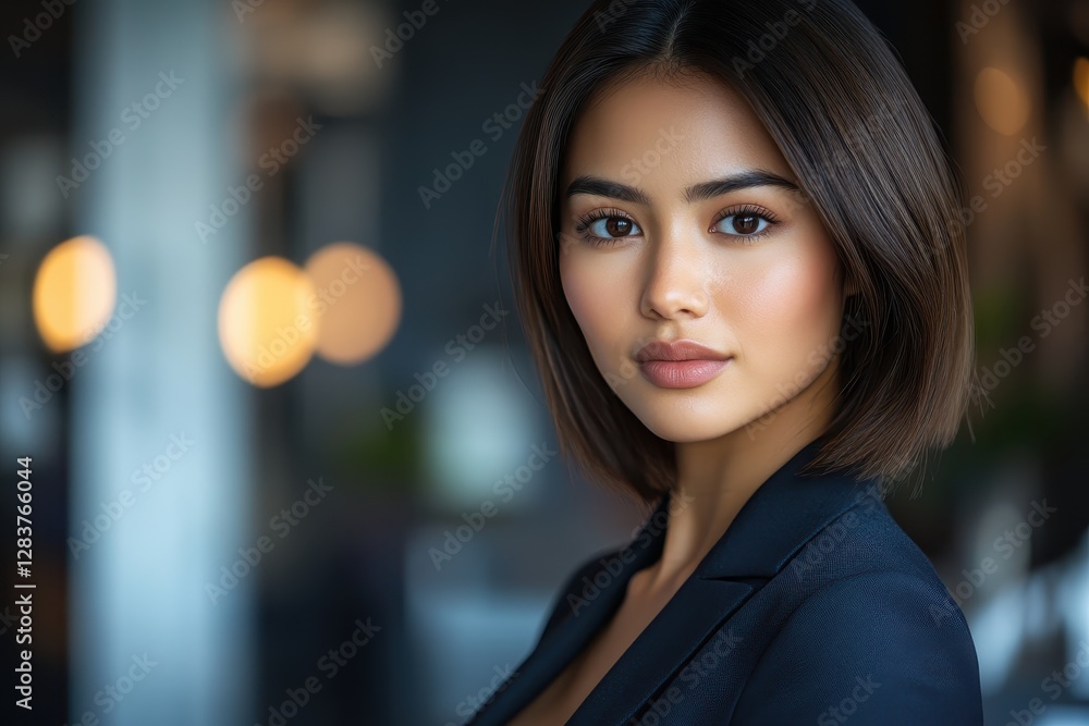 Confident Young Asian Businesswoman Portrait Confident Young Asian Businesswoman Portrait