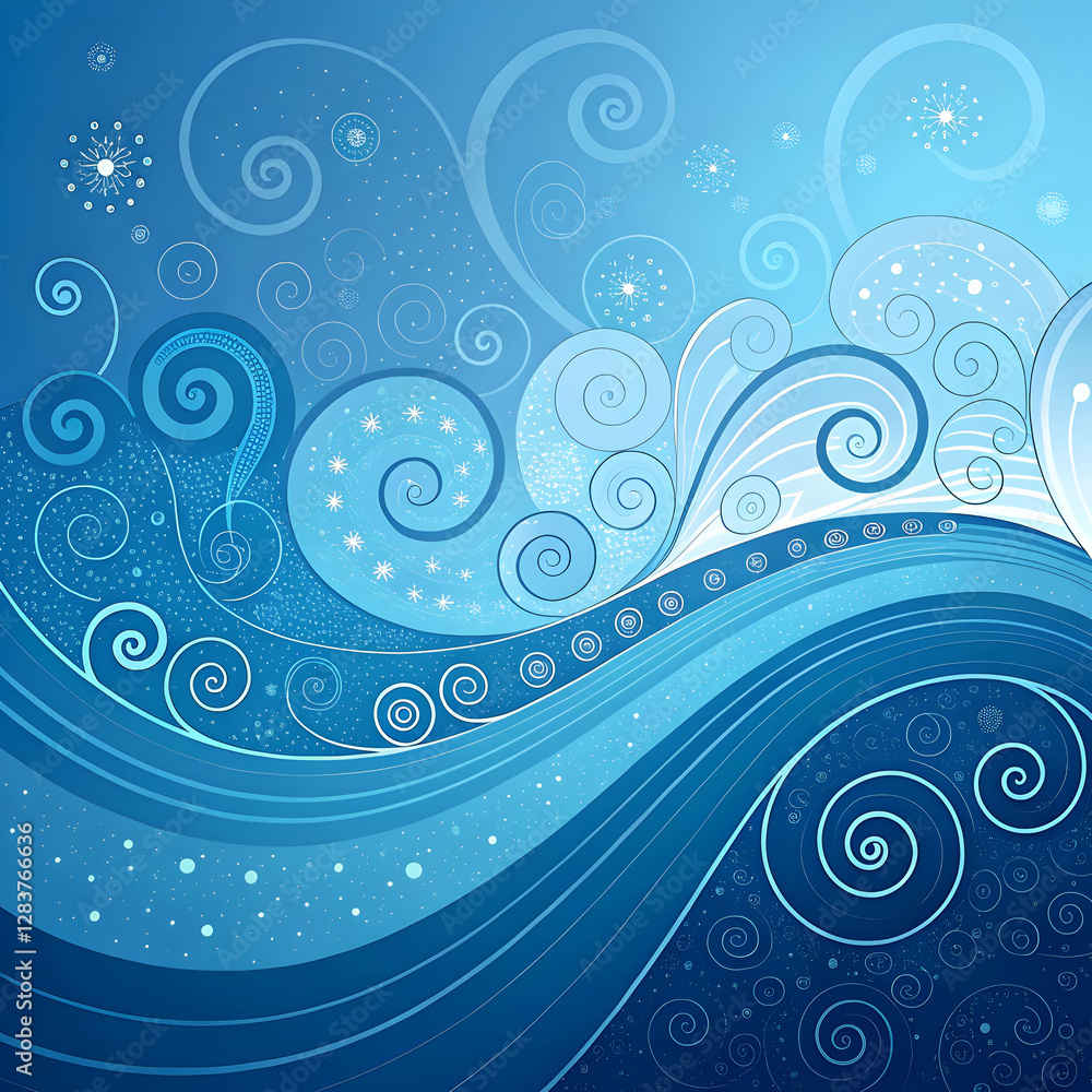 Abstract blue background Abstract blue background