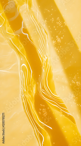 A close-up of an orange background with white lines and curves
