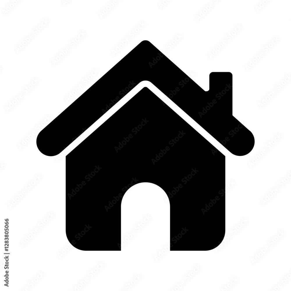 home icon color editable on white background home icon color editable on white background
