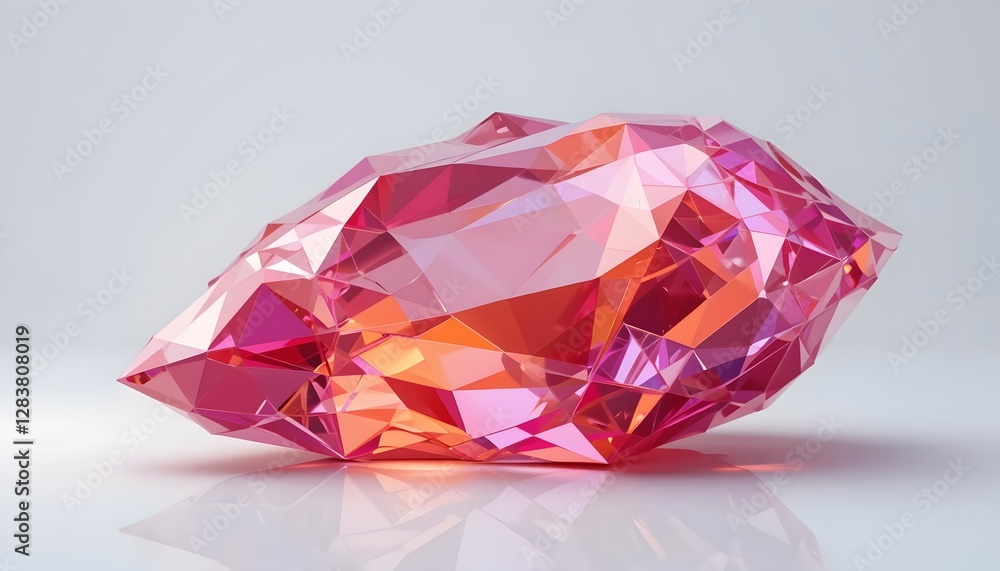 Radiant Pink Gemstone: A Dazzling Facet of Nature's Artistry Radiant Pink Gemstone: A Dazzling Facet of Nature's Artistry